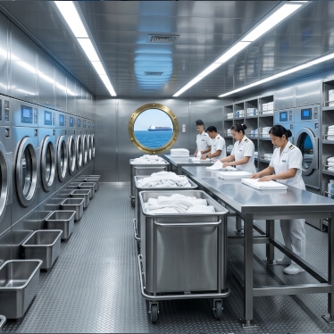 Marine Laundry Systems: How to Improve Efficiency and Reduce Downtime