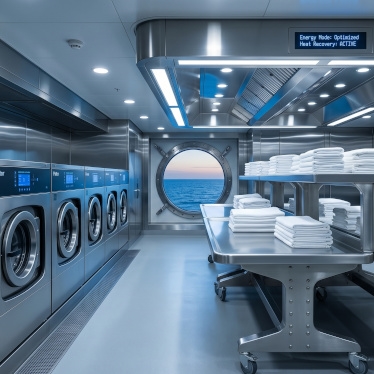 Gemi Çamaşırhane Sistemlerinde Su ve Enerji Verimliliği: Temel Stratejiler