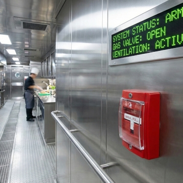 Gemi Mutfaklarına Entegre Yangın Söndürme Sistemleri