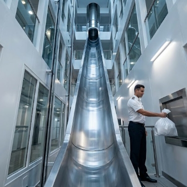 Chute Sistemi Nedir? Gemilerde Kuru Atık Yönetimi İçin Verimli Çözümler