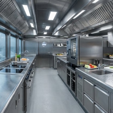 Profesyonel Gemi Mutfağı Tasarımında Paslanmaz Çelik Kullanımının Avantajları