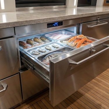 Yat ve Gemi Mutfak Tasarımında Soğuk Depolama Planlaması