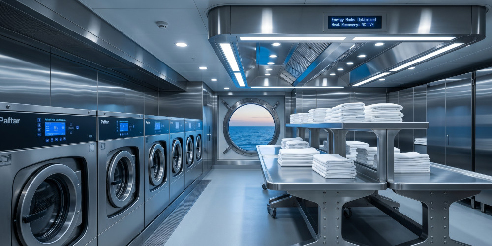 Gemi Çamaşırhane Sistemlerinde Su ve Enerji Verimliliği: Temel Stratejiler