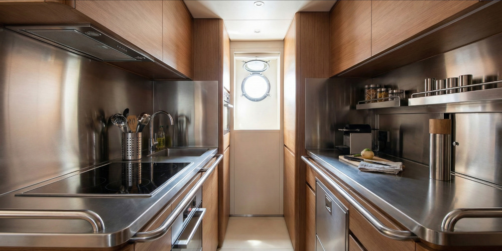 Prinsipper for plassoptimalisering i kompakte maritime byssesystemer