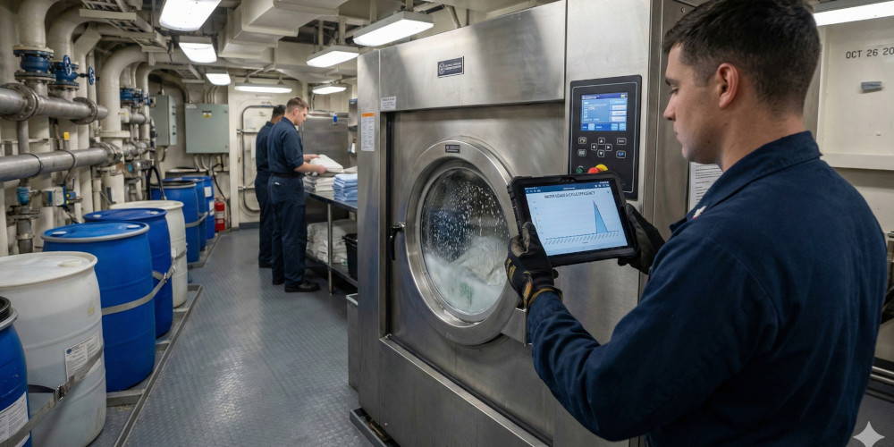 Marin Çamaşırhane Operasyonlarında Dijital İzleme      