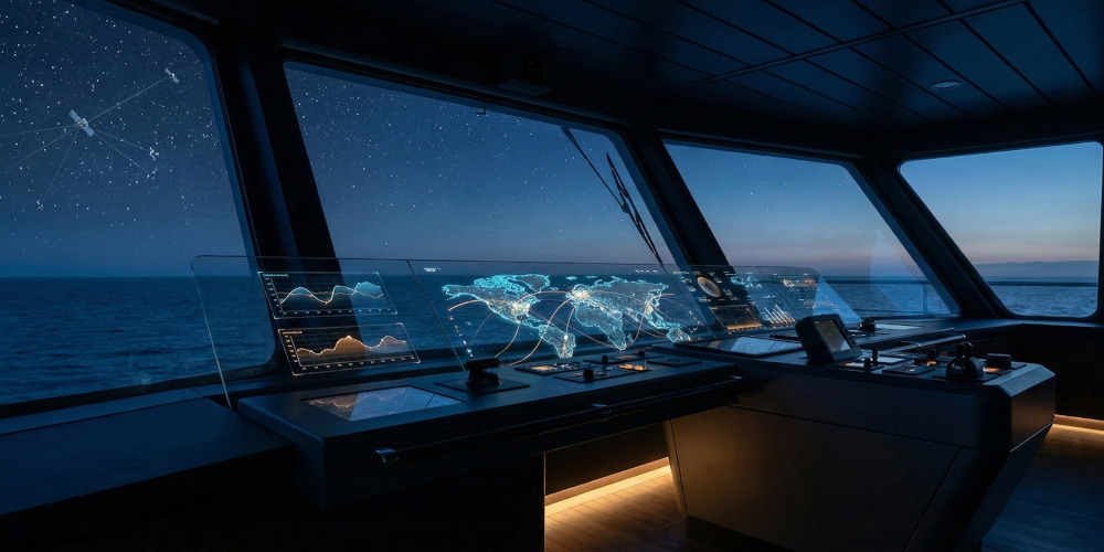 Starlink-tilkobling i maritim virksomhet og skipsdrift