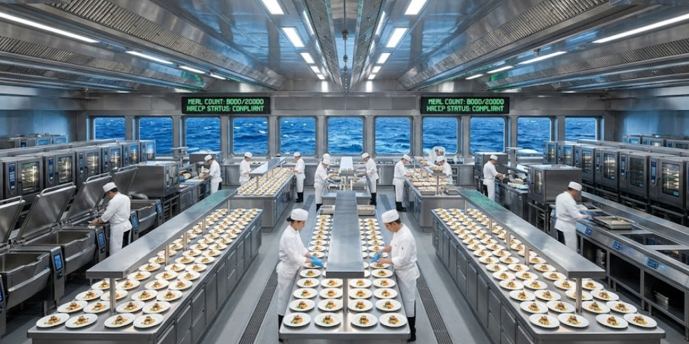 Yolcu Gemilerinde Mutfak Planlaması: Yüksek Kapasiteli Servis İçin Doğru Ekipman Seçimi