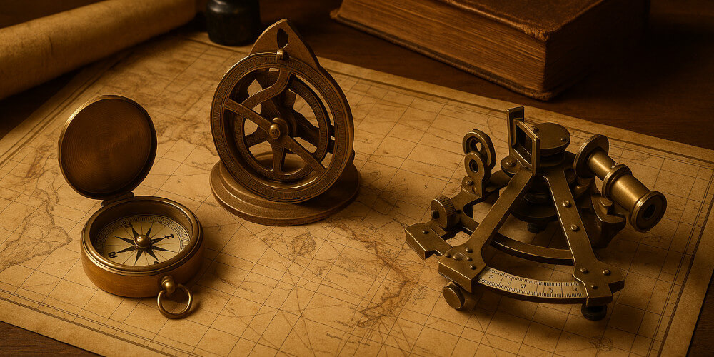 The Role of Navigation Tools in Maritime History