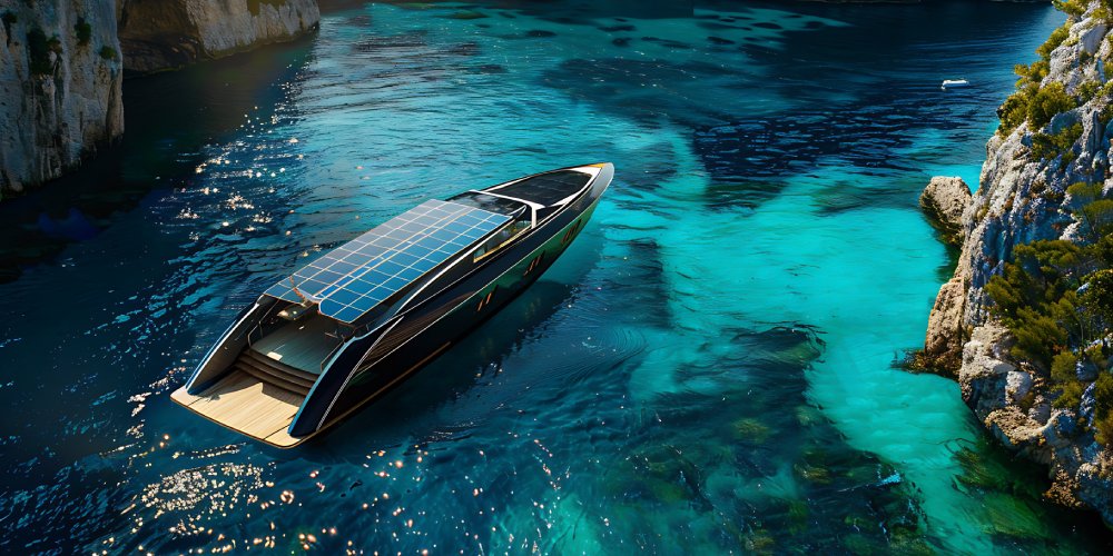 Solar-Powered Boats and Green Marine Technologies